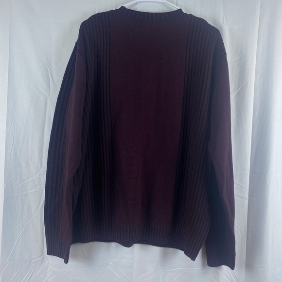 New Pierre Cardin Men's V Neck Sweater Acrylic Wool Blend Men's Size Large - Picture 8 of 10
